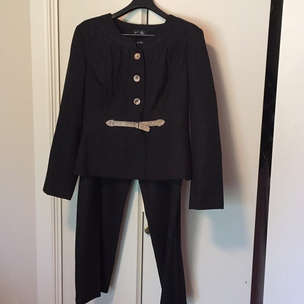 Women’s black Isabella business suit size 12